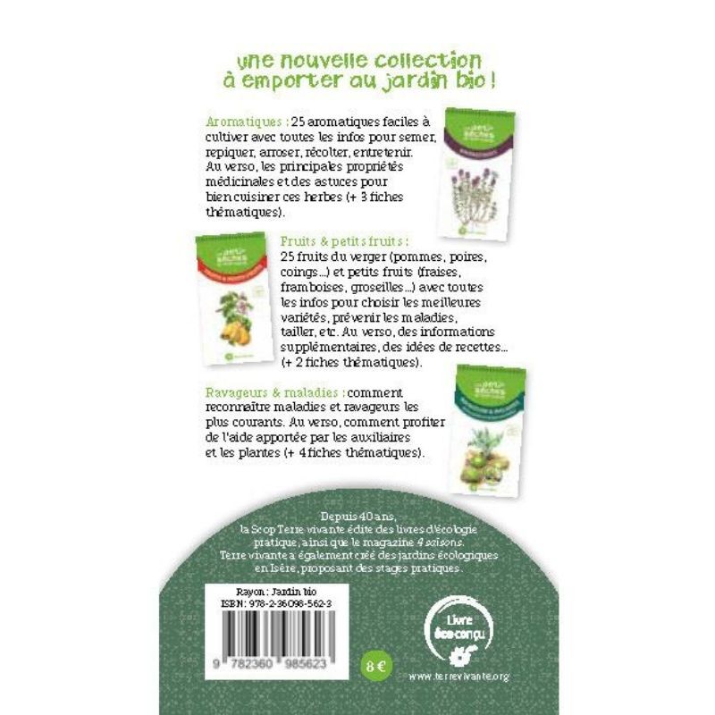 Les antisèches de Terre vivante - Ravageurs et maladies Les antisèches de Terre vivante - Ravageurs et maladies