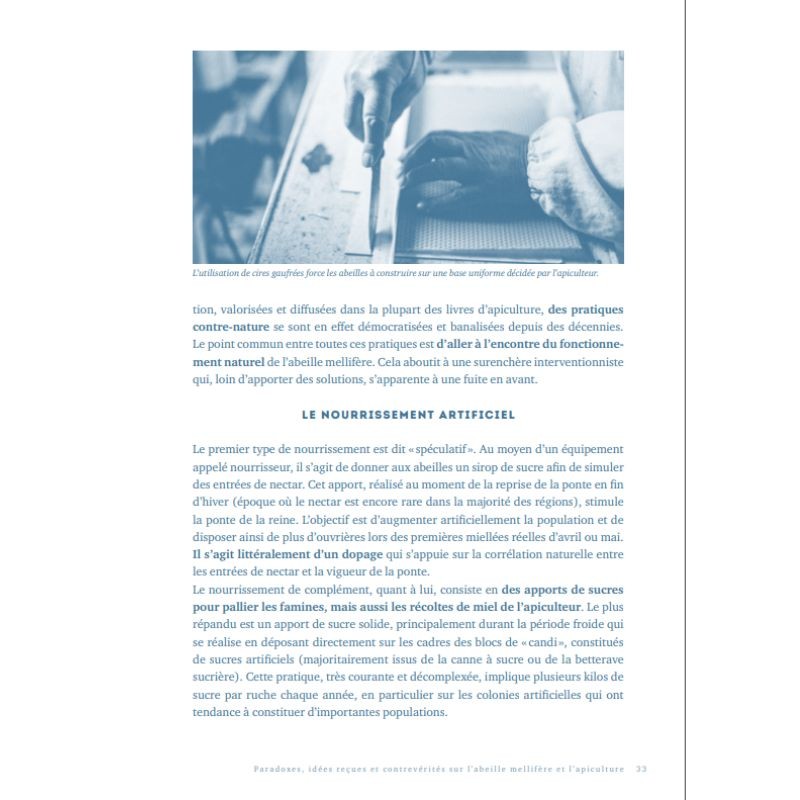 Manuel d’apiculture douce - Abeilles mellifères - Le pari du réensauvagement et respecter les abeilles Manuel d’apiculture douce - Abeilles mellifères - Le pari du réensauvagement et respecter les abeilles