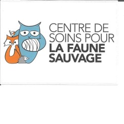 Autocollant Centre de Soins pour la Faune Sauvage - format rectangle