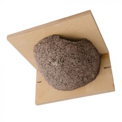 Nichoir pour hirondelles de fenêtre - Simple - Entrée droite - Bois/Béton de bois