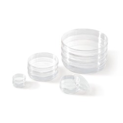 Boîtes de Petri avec ergots de ventilation - 94 x 16 mm - Stérile - Lot de 20