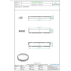 Boîtes de Petri avec ergots de ventilation - 94 x 16 mm - Stérile - Lot de 20