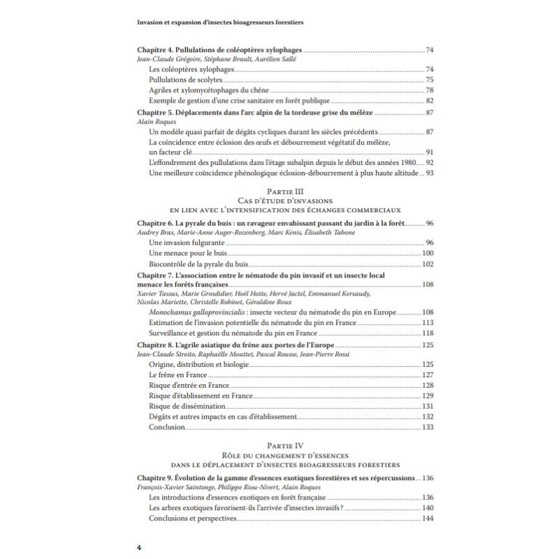 Invasion et expansion d'insectes bioagresseurs forestiers Invasion et expansion d'insectes bioagresseurs forestiers