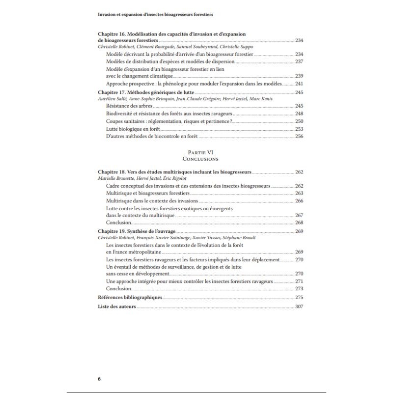 Invasion et expansion d'insectes bioagresseurs forestiers Invasion et expansion d'insectes bioagresseurs forestiers