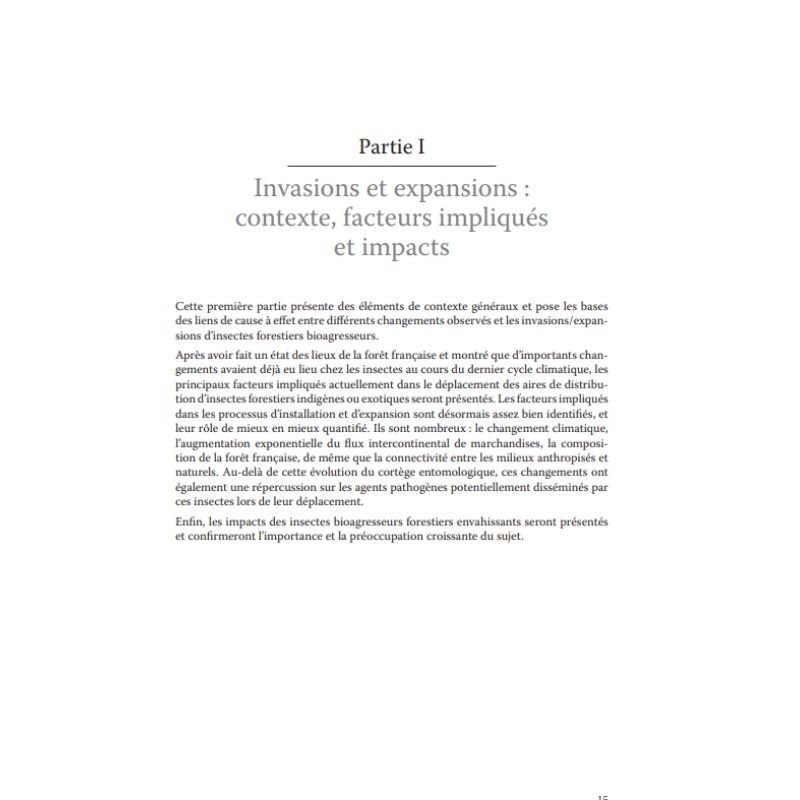 Invasion et expansion d'insectes bioagresseurs forestiers Invasion et expansion d'insectes bioagresseurs forestiers
