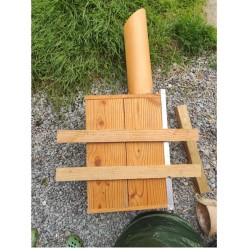 Nichoir pour Chouette chevêche d'Athéna 70mm - Bois