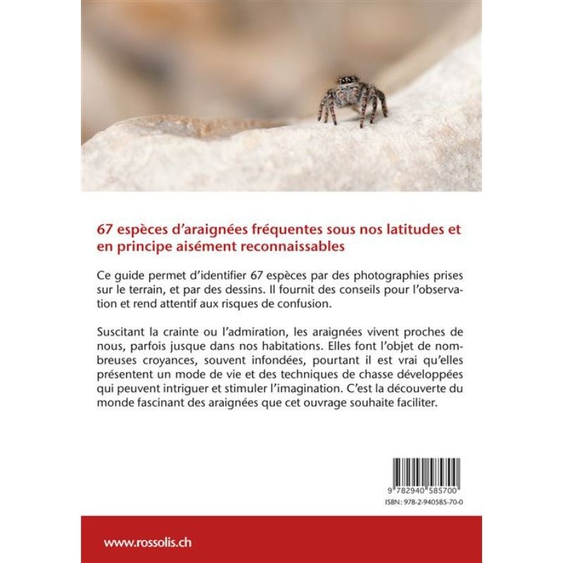 Araignées - Guide de terrain Araignées - Guide de terrain