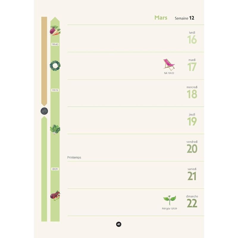 L'Agenda du jardinier bio 2026 - Dans les jardins de Terre vivante L'Agenda du jardinier bio 2026 - Dans les jardins de Terre vivante