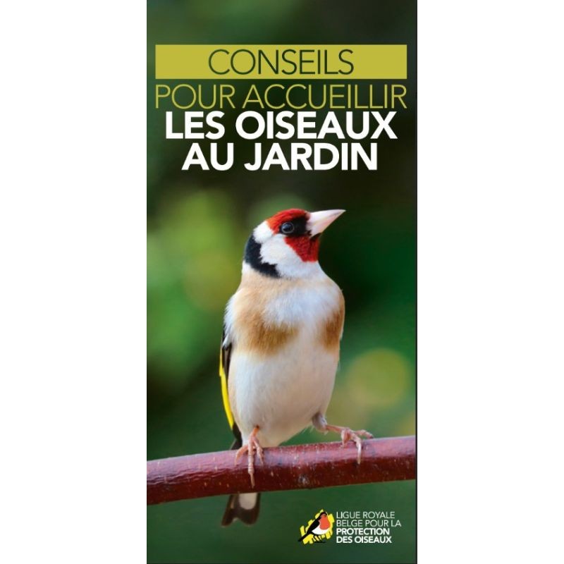 Flyer Conseils pour accueillir les oiseaux au jardin - Dépliant