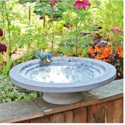 Abreuvoir Shenstone gris effet marbre Abreuvoir Shenstone gris effet marbre