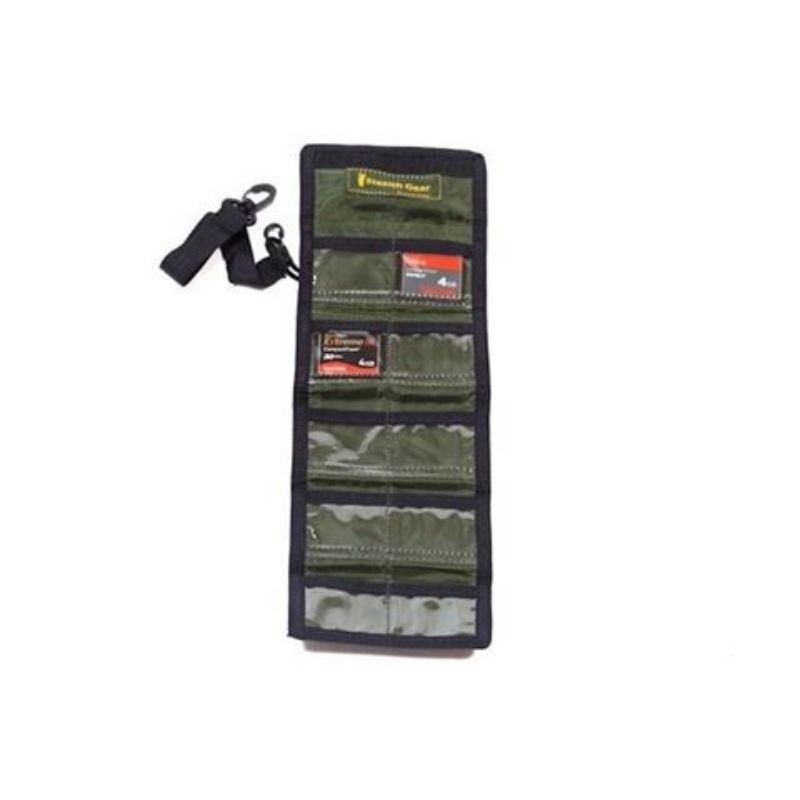 Sac de rangement pour cartes Compact Flash - Stealth Gear vert