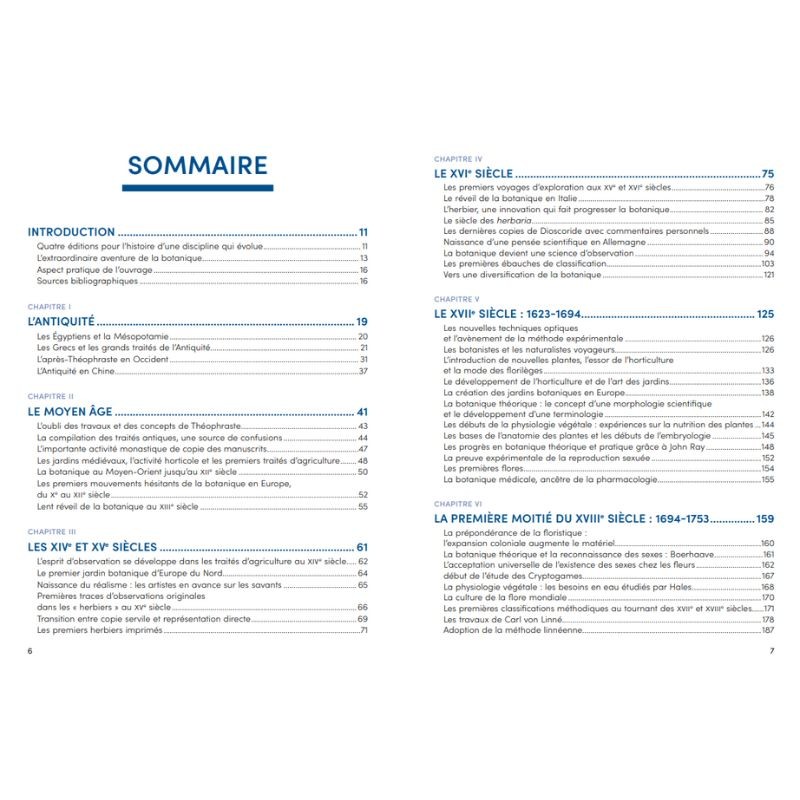 Histoire de la Botanique Histoire de la Botanique