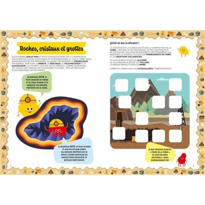 Fous de science - La géologie