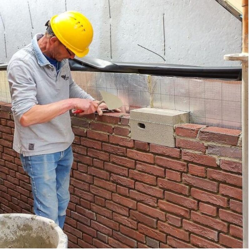 Nichoir intégré à Martinet IB GZ 05 - Béton de bois