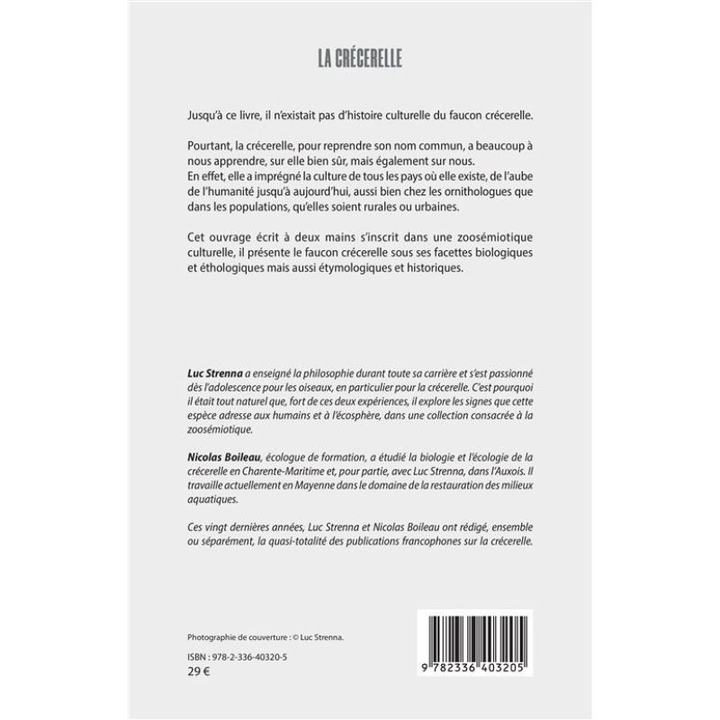 La crécerelle - Ou le noble destin d'une prolétaire La crécerelle - Ou le noble destin d'une prolétaire