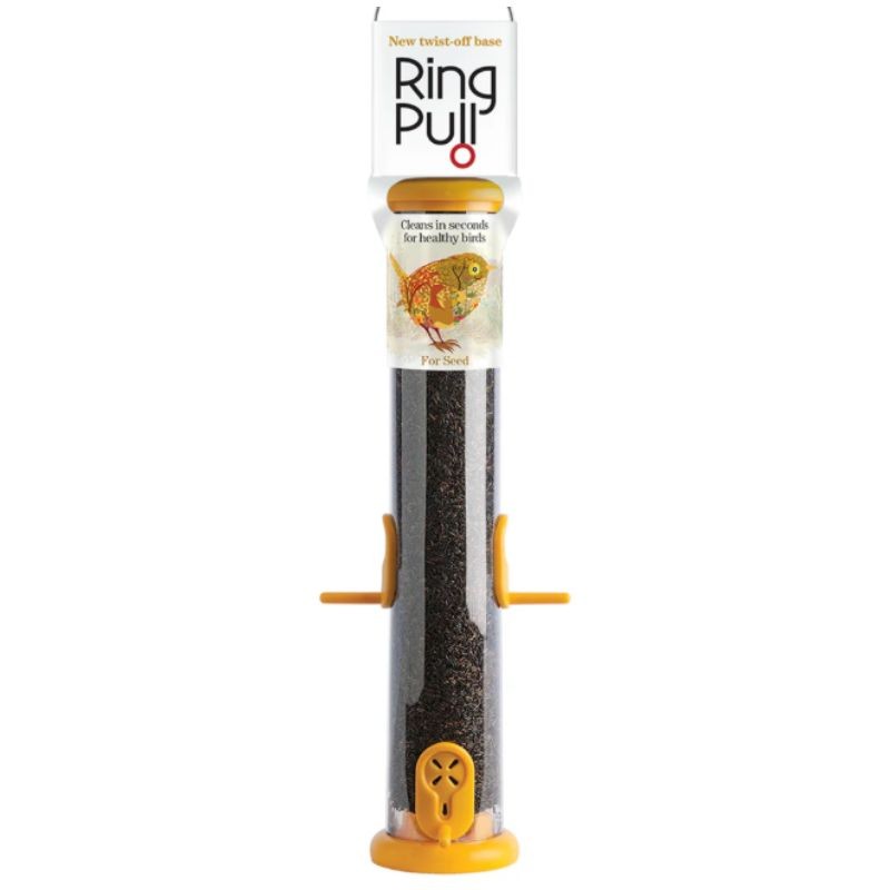 Silo à graines de Nyger Ring-Pull™ - 36cm - Jaune