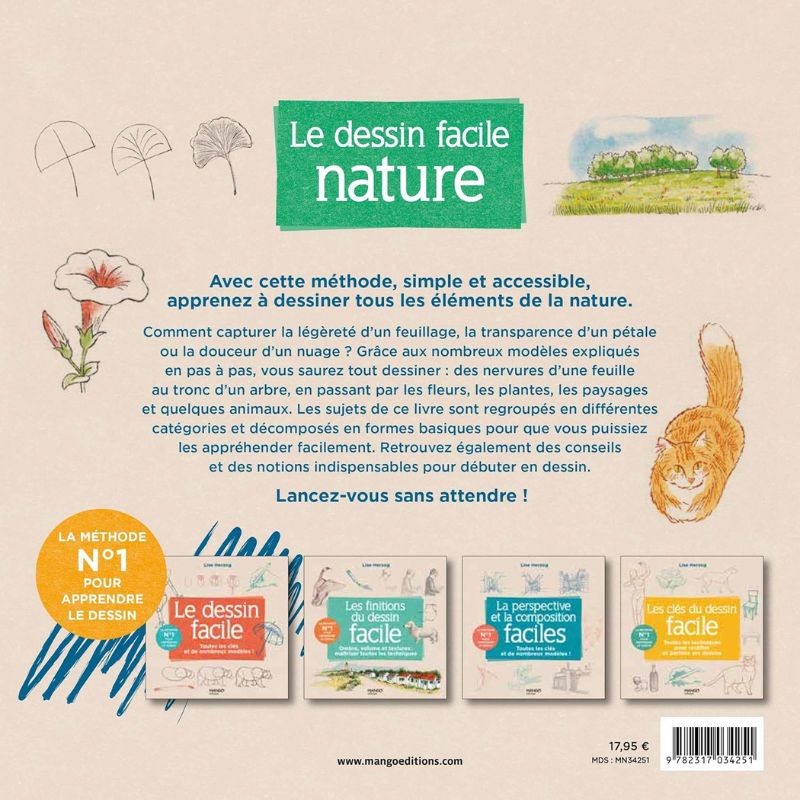Le dessin facile nature - Toutes les clés et de nombreux modèles ! Le dessin facile nature - Toutes les clés et de nombreux modèles !