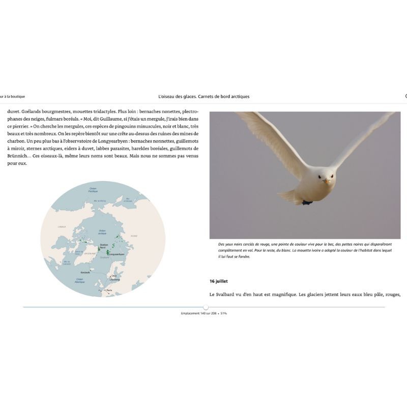 L'oiseau des glaces - Carnets de bord arctiques L'oiseau des glaces - Carnets de bord arctiques