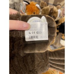 Hibou grand-duc - peluche 30 cm