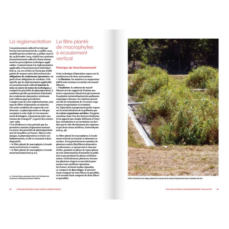 La phytoépuration - Assainissement collectif et individuel, dépollution, ...