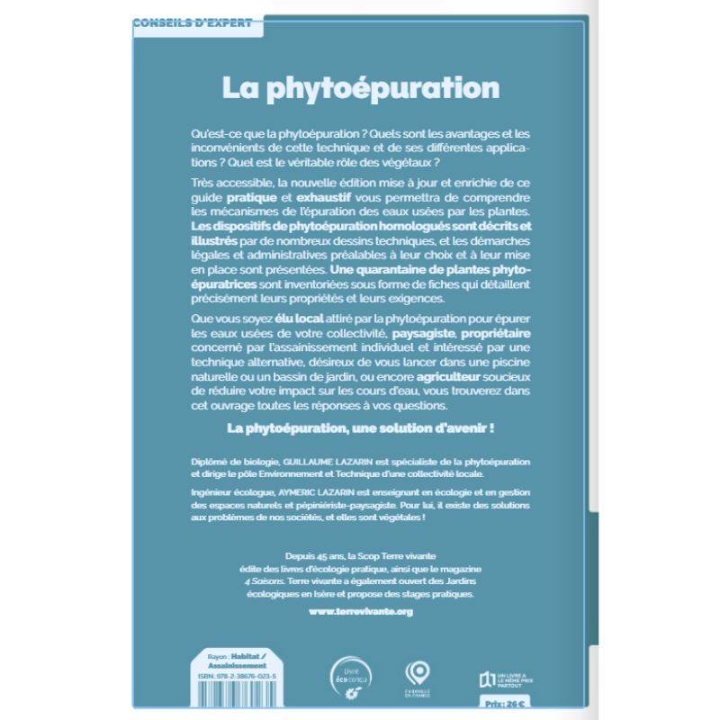 La phytoépuration - Assainissement collectif et individuel, dépollution, ...