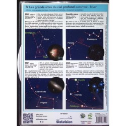 Stelvision 365 Une carte du ciel pour repérer facilement les étoiles, tous les jours de l'année