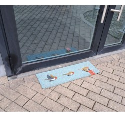 Paillasson coco rouge gorge S