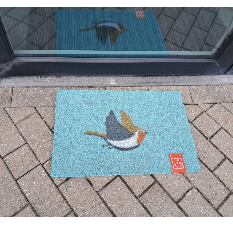 Paillasson coco Rouge-gorge M