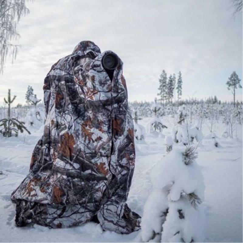Housse de camouflage - Buteo Gear Baghide Lightweight Bois vert/Forêt d'hiver/Forêt d’automne