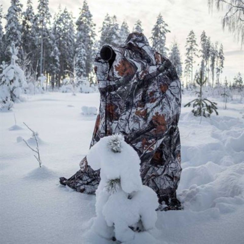 Housse de camouflage - Buteo Gear Baghide Lightweight Bois vert/Forêt d'hiver/Forêt d’automne