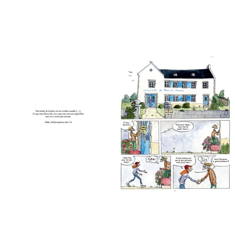 La Traversée des ères - Tome 1 : les origines - BD La Traversée des ères - Tome 1 : les origines - BD