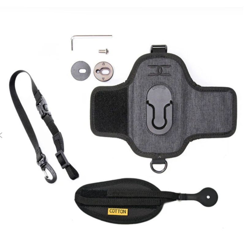 Fixation appareil photo pour sac à dos StrapShot - Cotton Carrier Fixation appareil photo pour sac à dos StrapShot - Cotton Carrier