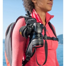 Fixation appareil photo pour sac à dos StrapShot - Cotton Carrier