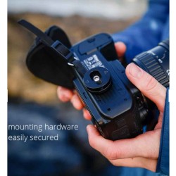 Fixation appareil photo pour sac à dos StrapShot - Cotton Carrier Fixation appareil photo pour sac à dos StrapShot - Cotton Carrier