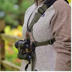 Cotton Carrier - Harnais d'épaule Skout G2 pour jumelles – Camouflage ou gris