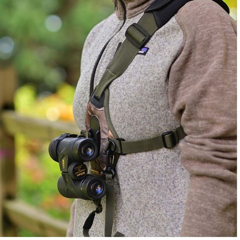 Harnais d'épaule Camo Skout G2 - Pour jumelles - Cotton Carrier Harnais d'épaule Camo Skout G2 - Pour jumelles - Cotton Carrier