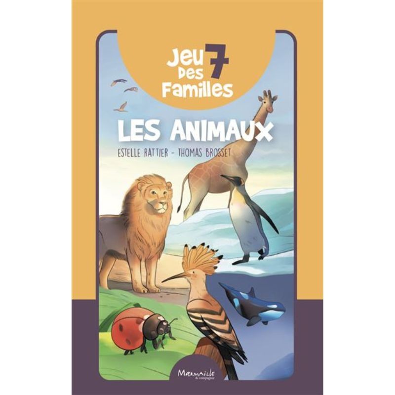 Jeu des 7 familles - Les animaux