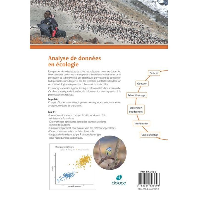 Analyse de données en écologie Analyse de données en écologie