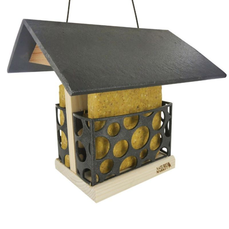 Mangeoire "Le bar à graisse" - Eco Ressource + avec 2 repas - Pin Douglas Mangeoire "Le bar à graisse" - Eco Ressource + avec 2 repas - Pin Douglas