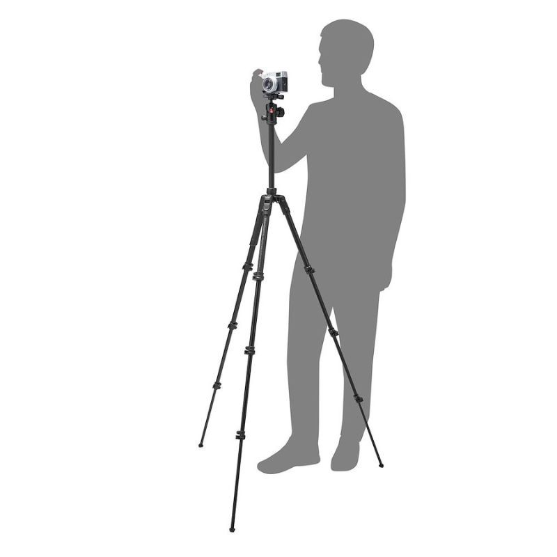 Manfrotto Befree Advanced AS aluminium torsadé - Trépied