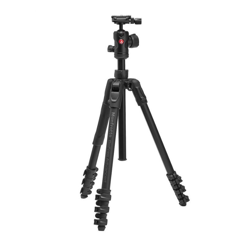 Manfrotto Befree Advanced AS aluminium torsadé - Trépied