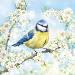 Serviettes "Période de floraison" - Table ou Cocktail