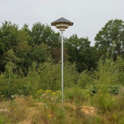 Tour à hirondelles de fenêtre montée sur poteau (complète) - HT HZ 01