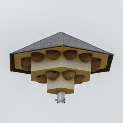 Tour à hirondelles de fenêtre montée sur poteau (complète) - HT HZ 01