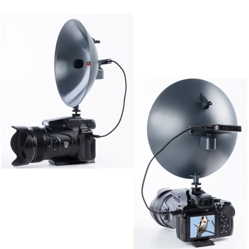 Pack BIRDMIC – Microphone parabolique avec interface audio