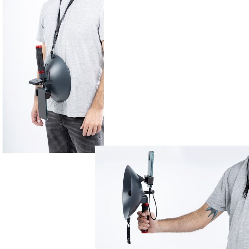 Pack BIRDMIC – Microphone parabolique avec interface audio