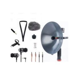 Pack BIRDMIC – Microphone parabolique avec interface audio