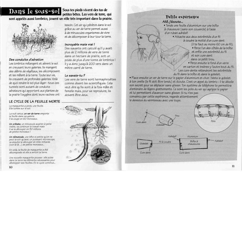 Prairies et bocages - Les cahiers du jeune naturaliste