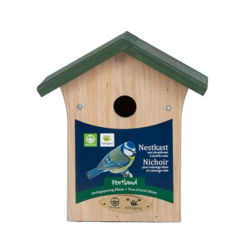 Nichoir Portland 28 mm - Bois