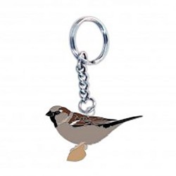 Porte-clés Moineau domestique